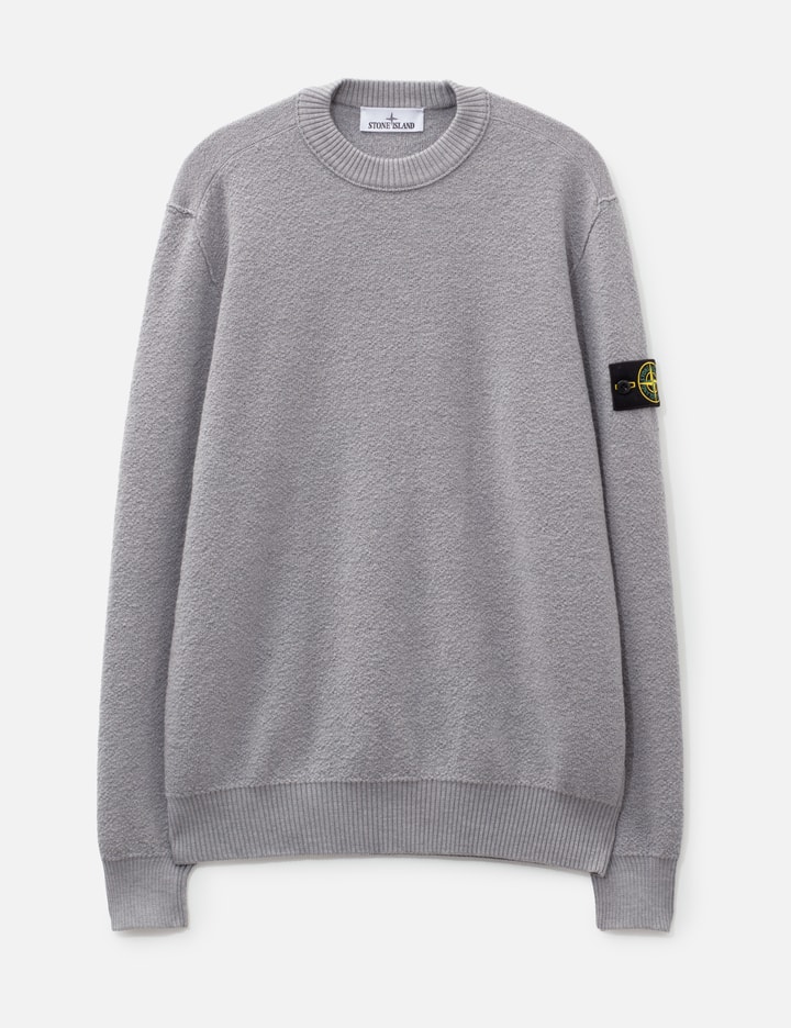 Stone Island Pure RWS Wool Loose-Fit Crewneck Sweater