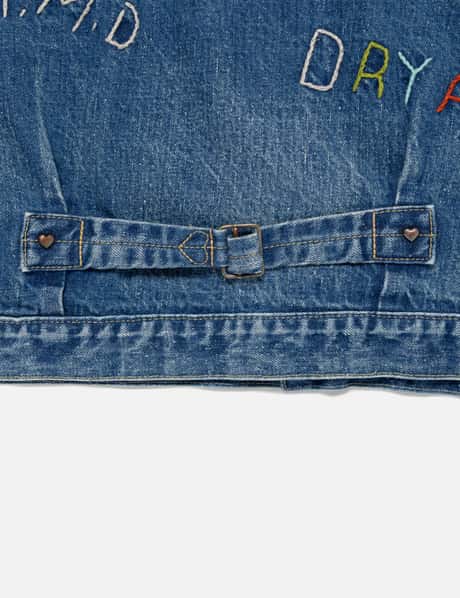 Embroidered Denim Work Jacket view 18