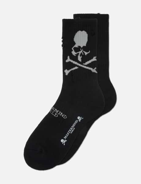 Mastermind World Distressed Crew Socks 2