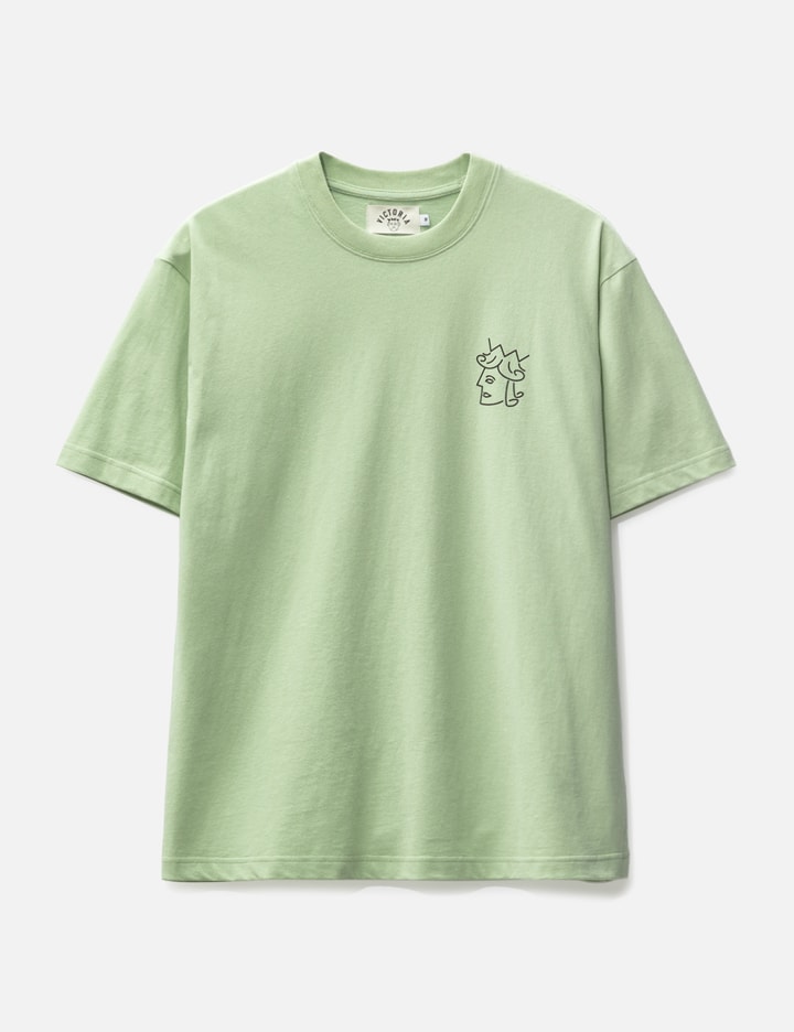 Victoria Queenhead Logo T-shirt In Green