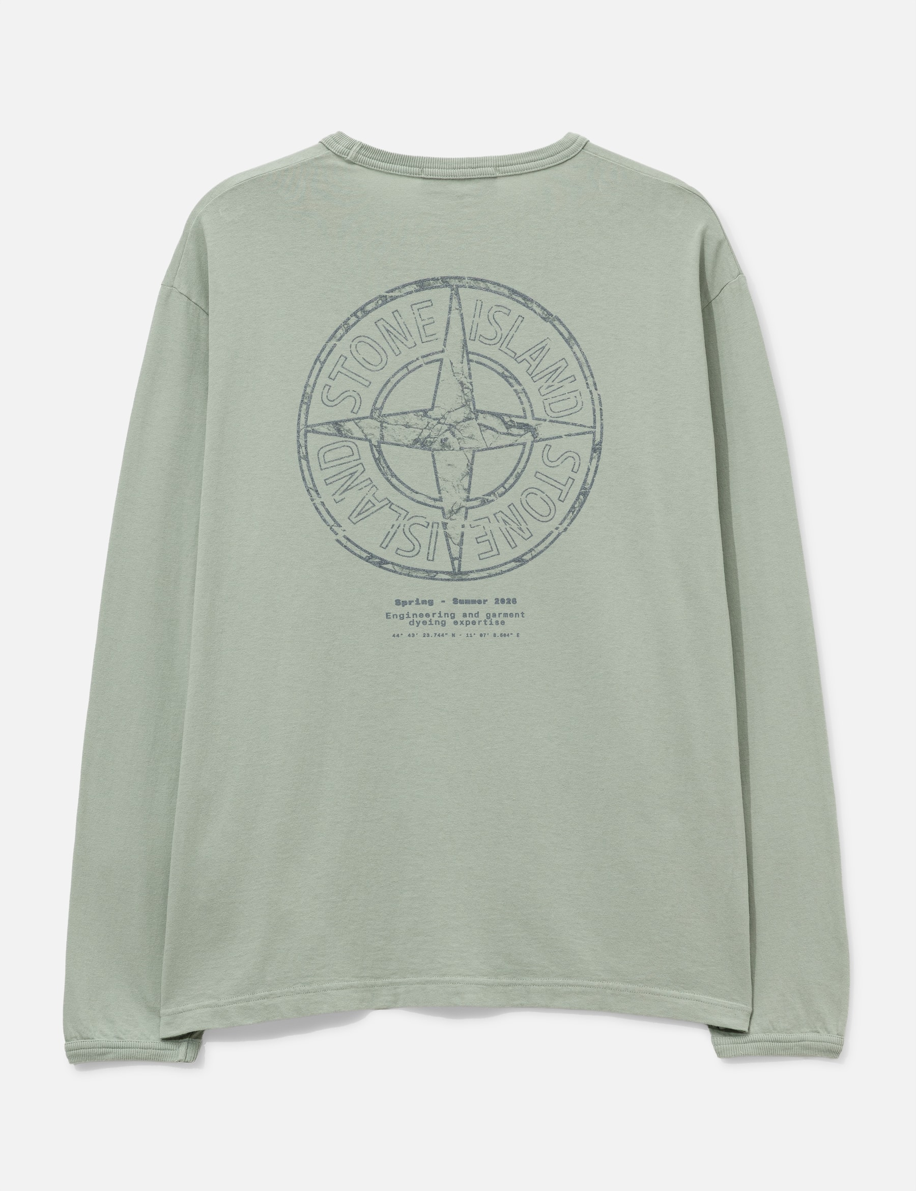 Organic Cotton Jersey Regular Fit Long Sleeve T-Shirt view 17