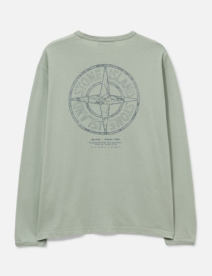 Stone Island Organic Cotton Jersey Regular Fit Long Sleeve T-Shirt