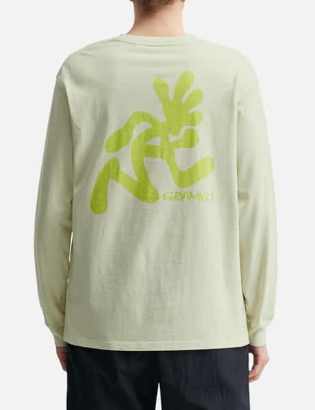 Running Man Long Sleeves T-Shirt Pigment Dyed view 12