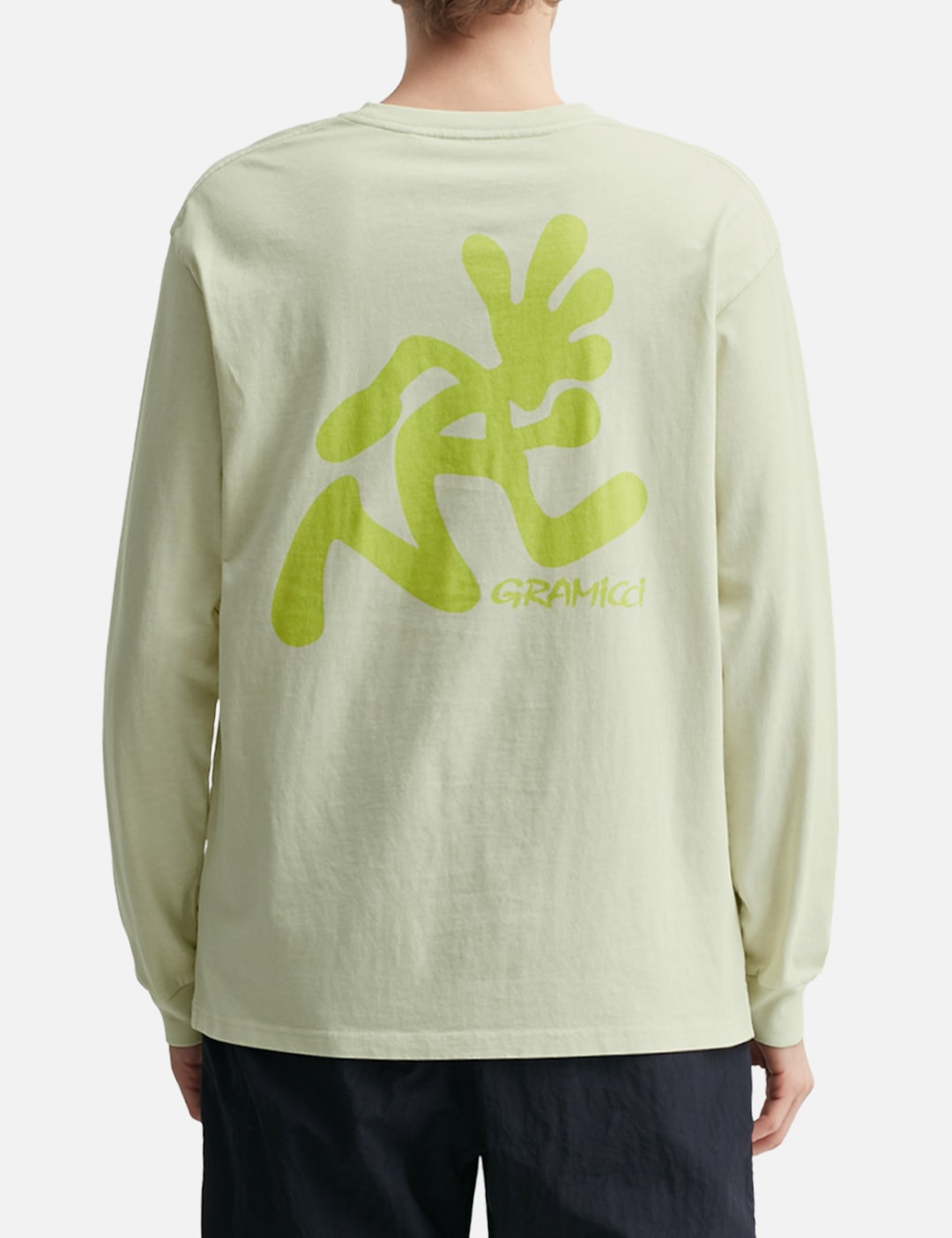 Running Man Long Sleeves T-Shirt Pigment Dyed view 13