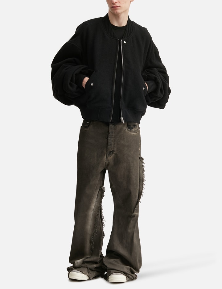Rick Owens Bolan Bootcut Collage Jeans