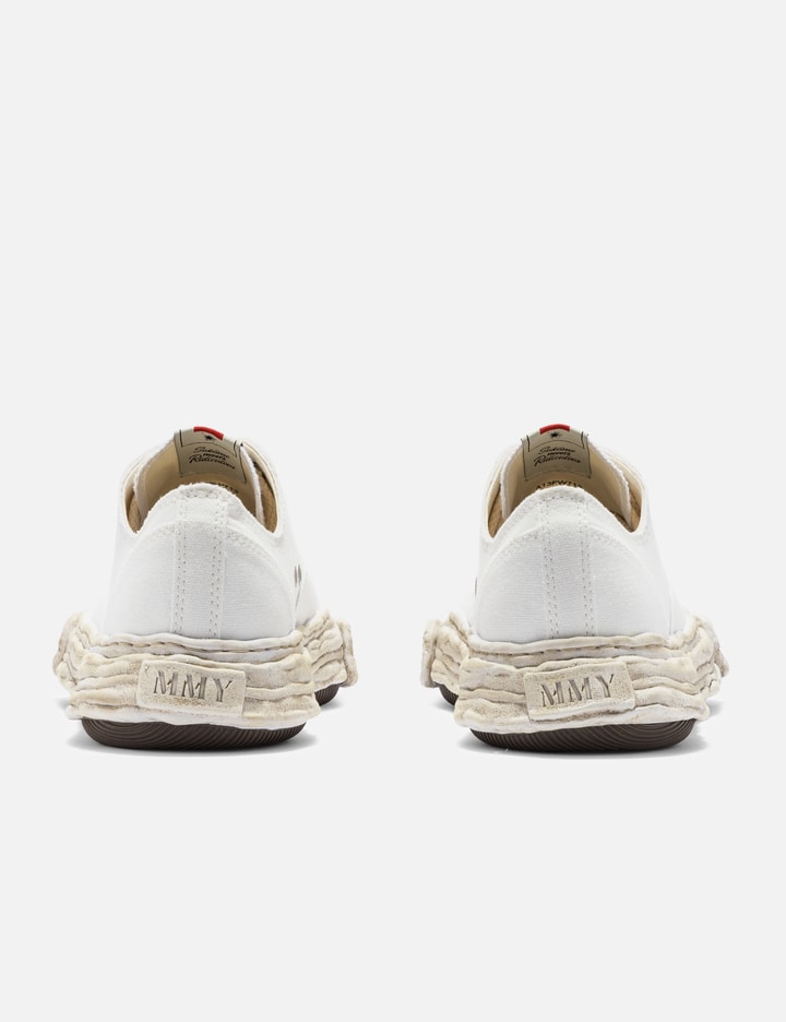 Miharayasuhiro Original Sole Garment Dyed Canvas Low-top Sneaker In White