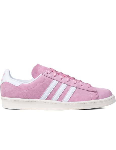 adidas Originals - Adidas Originals X NIGO Pink/white Campus 80s Nigo | HBX adidas Originals - Adidas Originals X NIGO Pink/white Campus 80s Nigo | HBX