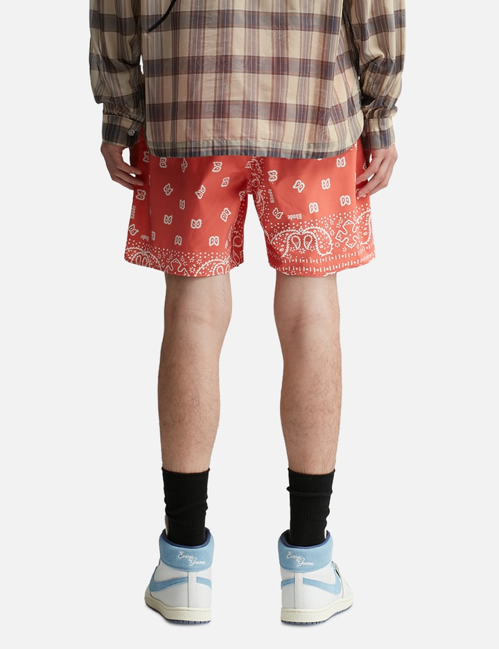 Bandana Print Swim Trunks Placeholder Image