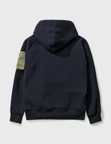 Sacai - スポンジ スウェット パーカー | HBX - ハイプビースト 
