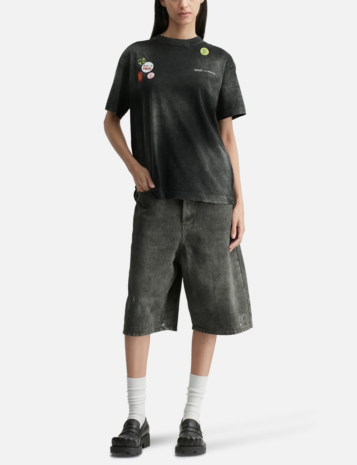 Vintage Black Baggy Shorts Placeholder Image