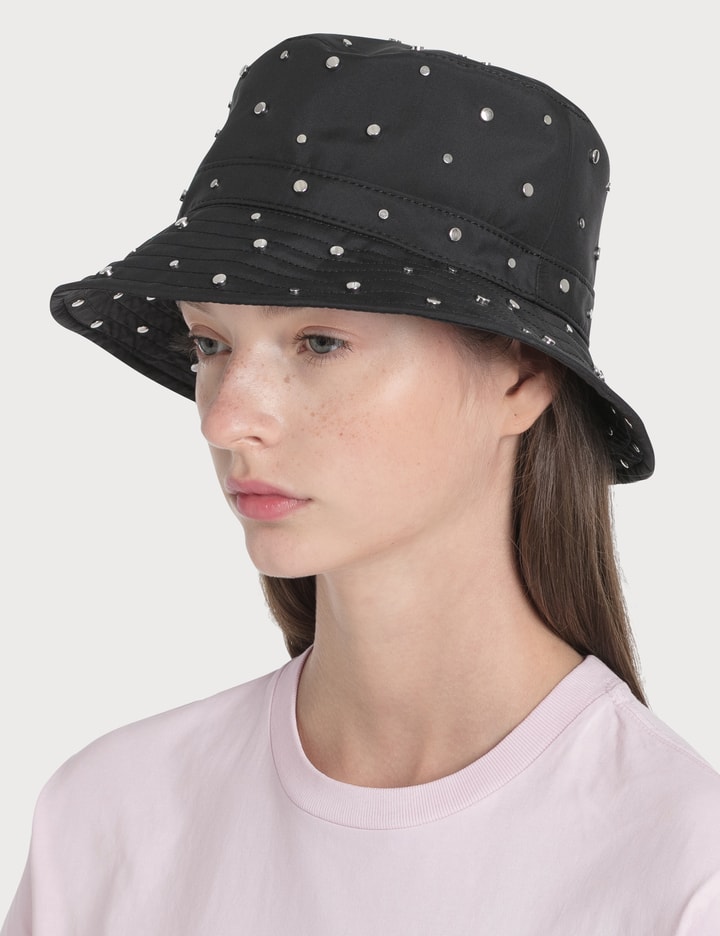 Studded Nylon Bucket Hats Placeholder Image