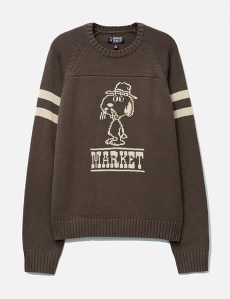 Market PEANUTS SPIKE KNIT SWEATER