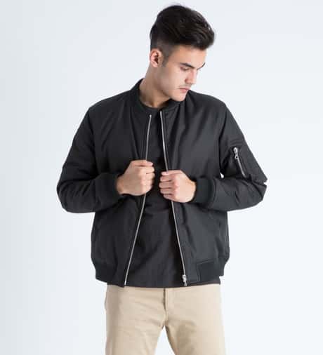 Black Oregon Bomber Jacket HBX