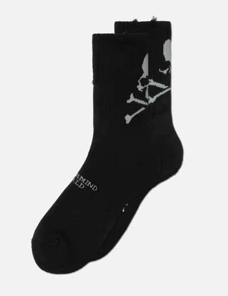 Mastermind World Distressed Crew Socks 1