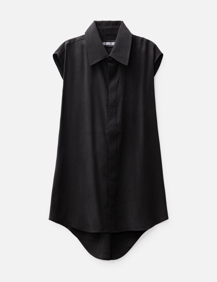 Lgn Louis Gabriel Nouchi Sleeveless Shirt With Twisted Back In Black