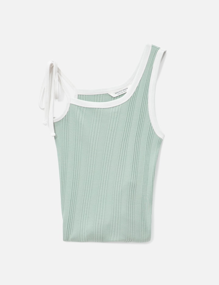 Beautiful People Double-End Suvin Compact Rib Tank Top