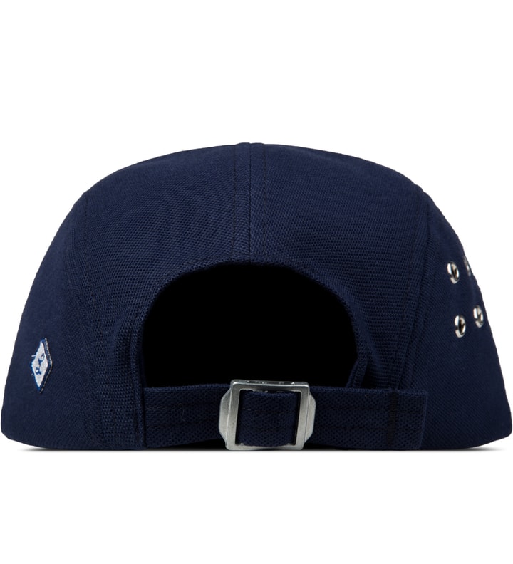 Navy Eyelets Our Hommage to Lacoste 5-Panel Cap Placeholder Image