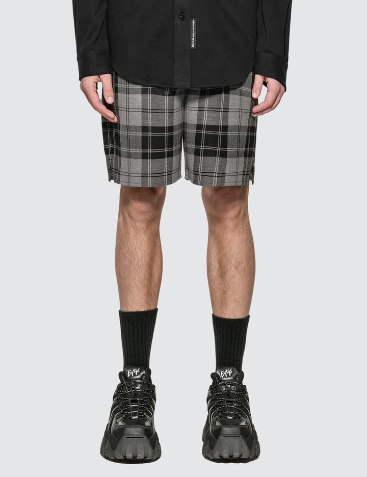 Wool Tartan Shorts Placeholder Image