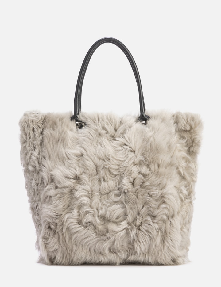 Sheepskin Shearling Tote Bag Placeholder Image