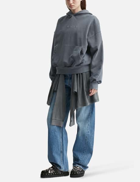 Pigment Dyed Blue Icon Hoodie view 11