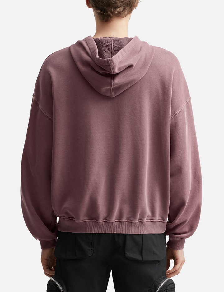 Curved Zip-Up Round Hem Hoodie Placeholder Image