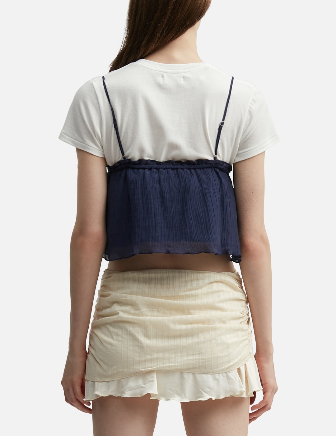 Shirred Crinkle Bustier view 13