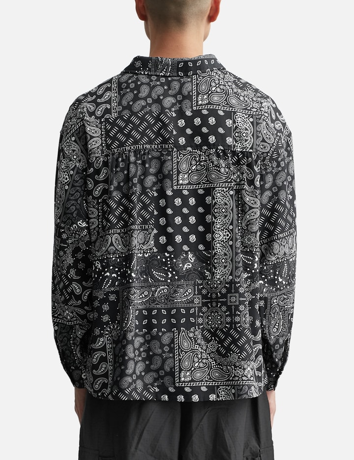 Paisley Long Sleeve Open Shirt Placeholder Image