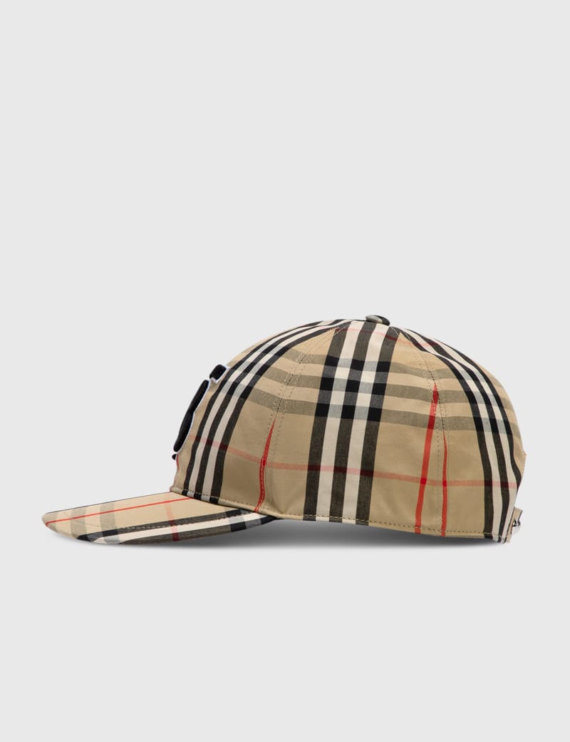 Burberry - TB Check Baseball Cap | HBX 