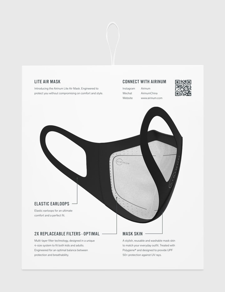 Lite Air Mask Black Placeholder Image