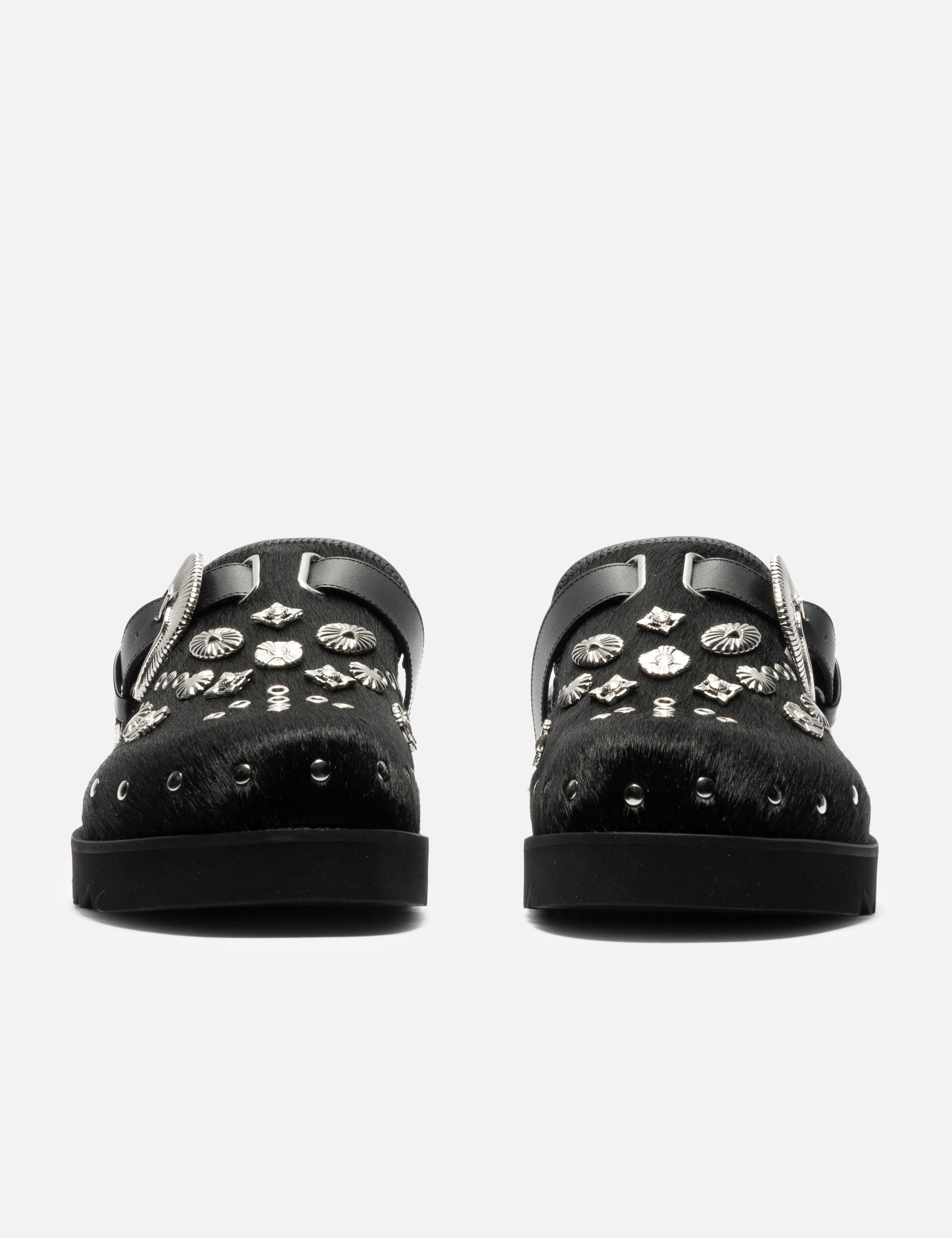 HBX Exclusive Black Pony Mule view 14