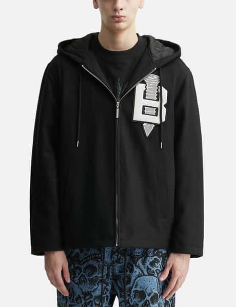 Wool Zip Hood view 11
