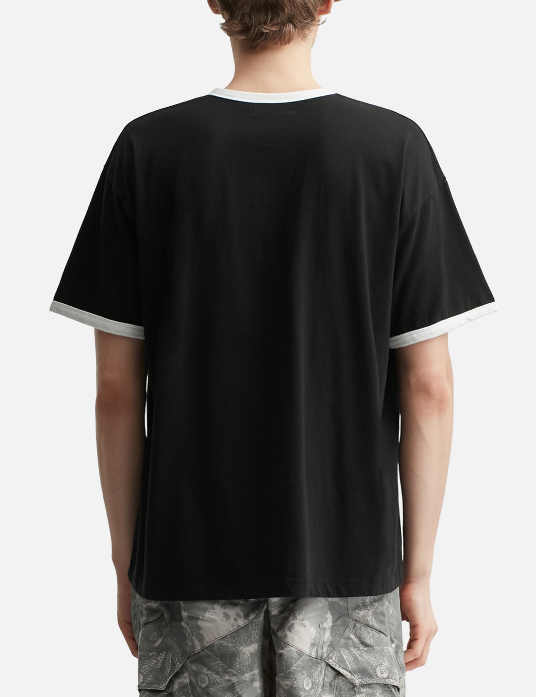 Overfit Logo Ringer T-Shirts view 16