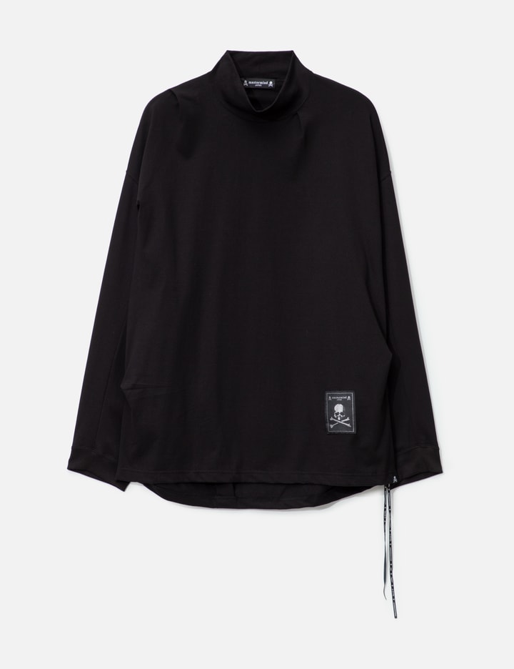 Boxy Tuck High Neck Long Sleeve T-shirt Placeholder Image