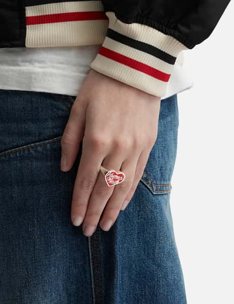 Human Made - ハート シルバー リング | HBX - ハイプビースト  