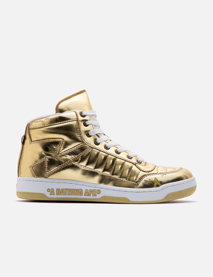 BAPE GOLDEN HIGH TOP SNEAKERS Placeholder Image