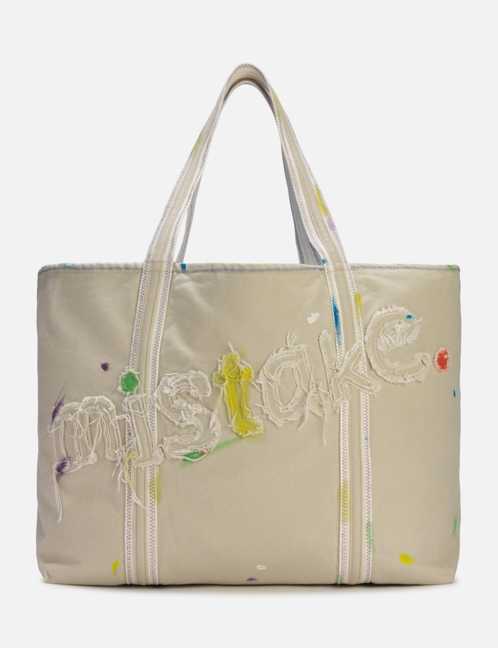 THEGREATMISTAKE No.8 Dye Canvas Tote Bag