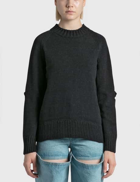 Ksenia Schnaider Sweater With Elbow Cuts