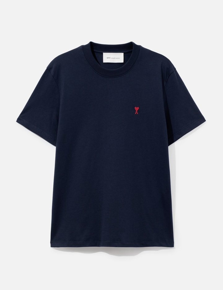 Ami Cotton T-Shirt With Ami De Coeur