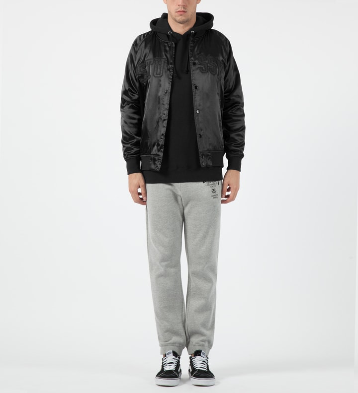 Black Satin Bomber Jacket Placeholder Image