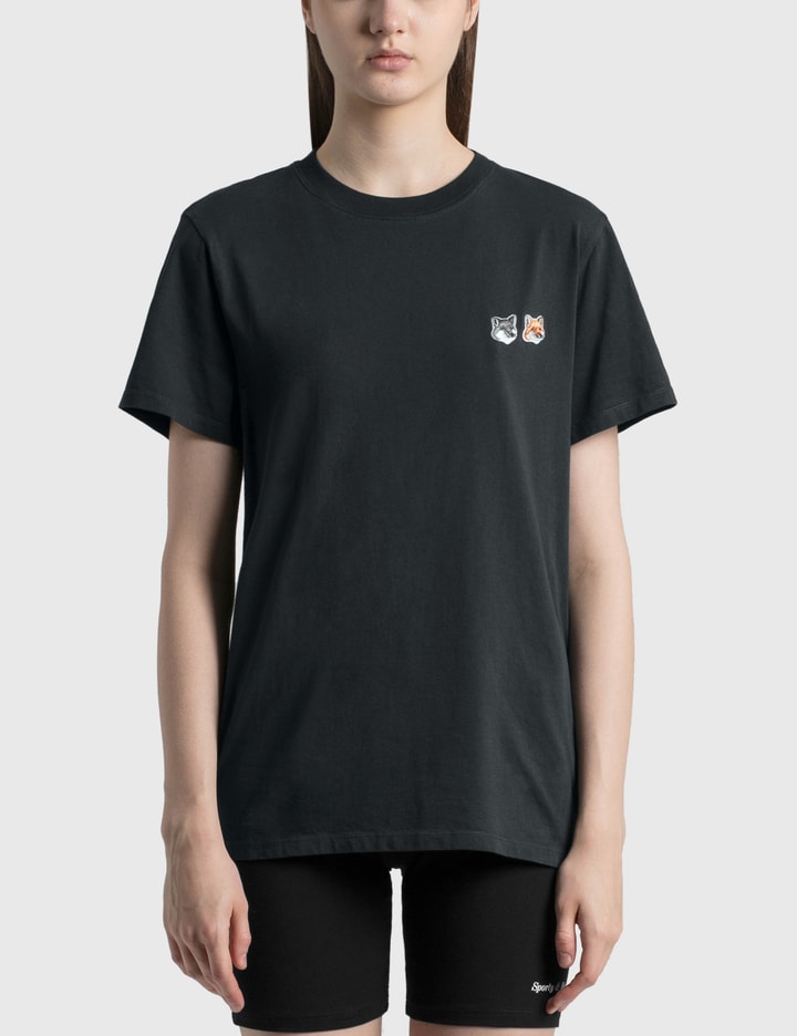 Double Fox Head Patch T-shirt Placeholder Image