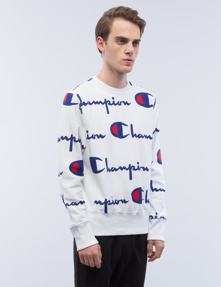 Overall Script Logo Sweatshirt Placeholder Image