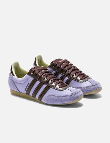 adidas gazelle silver green womens Adidas x Wales Bonner Unisex Japan Cream Hazy Yellow Low Top Sneakers main image 1