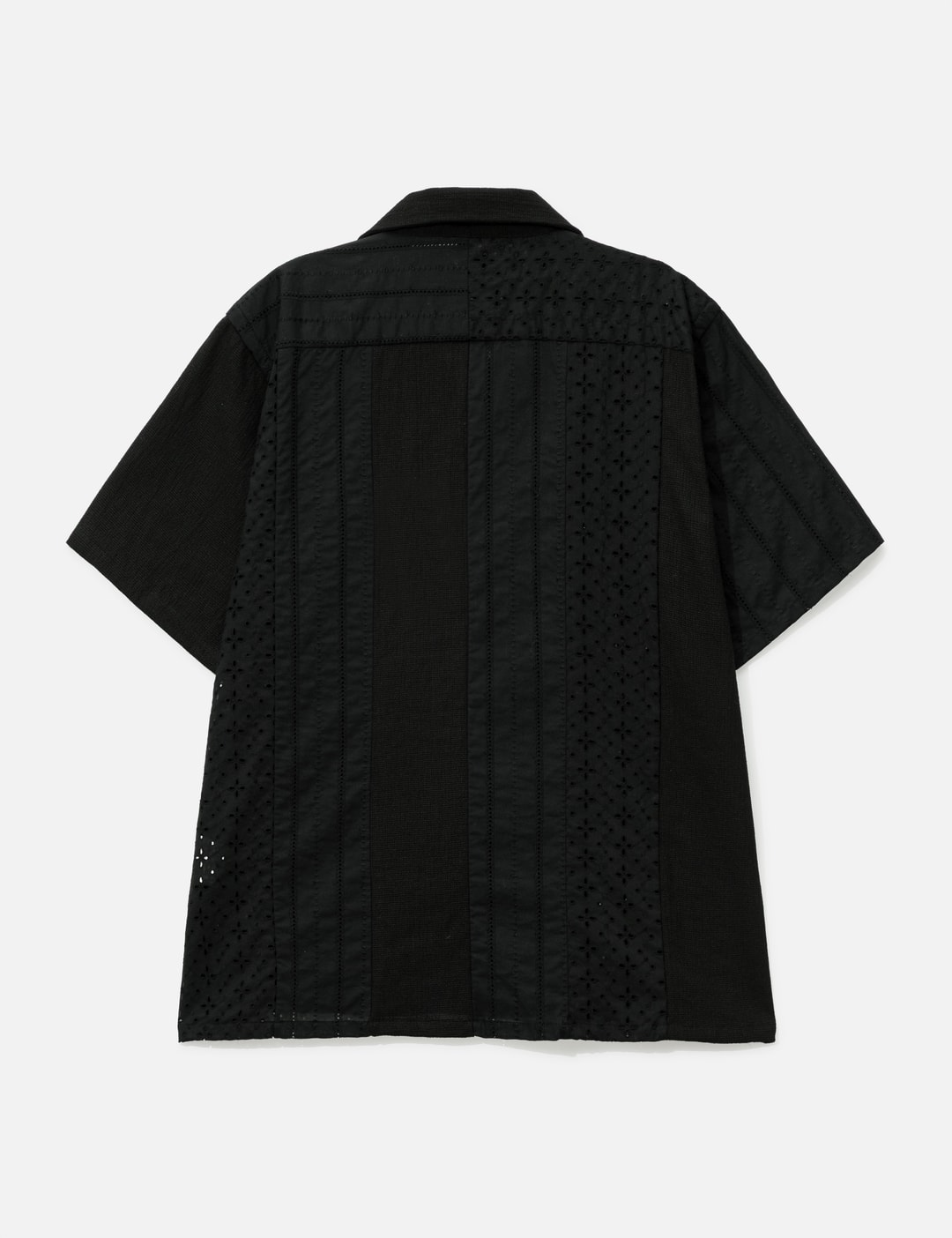 Lace Patchwork Shirt view 9
