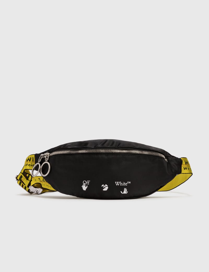 off white logo belt bag