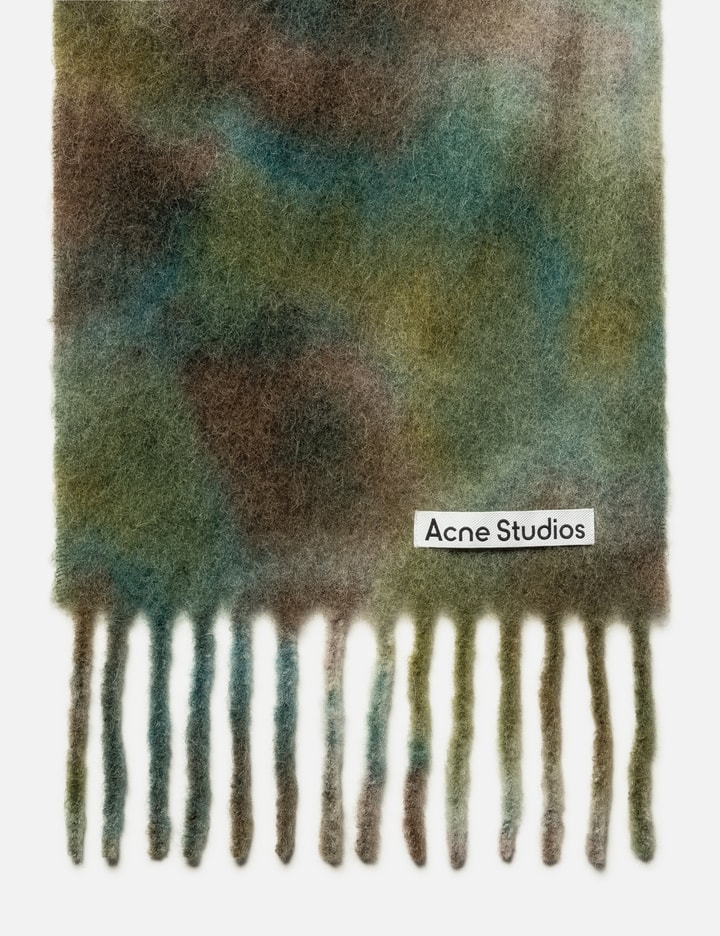 Wool Mohair Tie-dye Scarf Placeholder Image