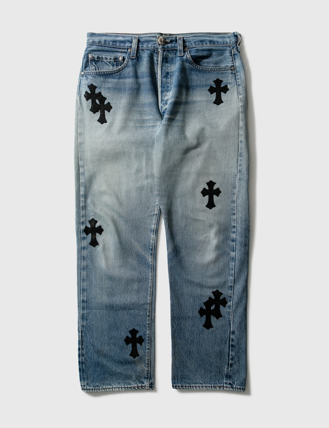 Levi's - Chrome Hearts X Levis Jeans | HBX - Globally Curated Fashion and  Lifestyle by Hypebeast