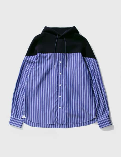 Sacai - コットン シャツ パーカー | HBX - ハイプビースト(Hypebeast 