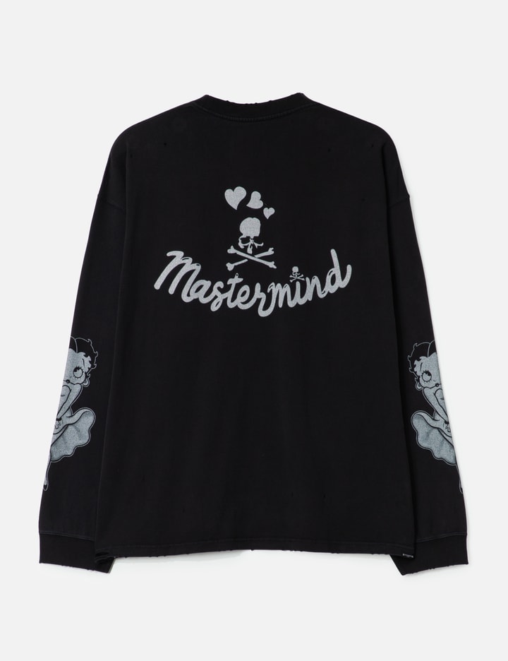 Mastermind Japan Mastermind World X X Betty Boop Damaged Long Sleeve T-shirt
