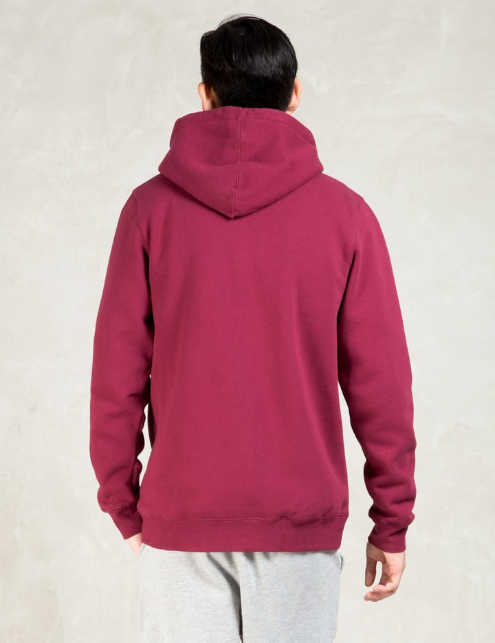 Burgundy Strike Undefeated Zip Hoodie Placeholder Image