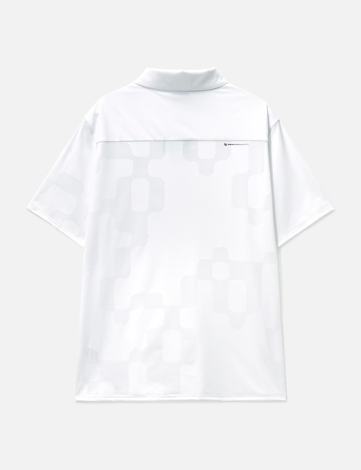 Malbon Golf Malbon Performance Mesh Paneled Polo